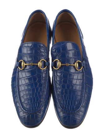 Gucci Horsebit Accent Leather Oxfords