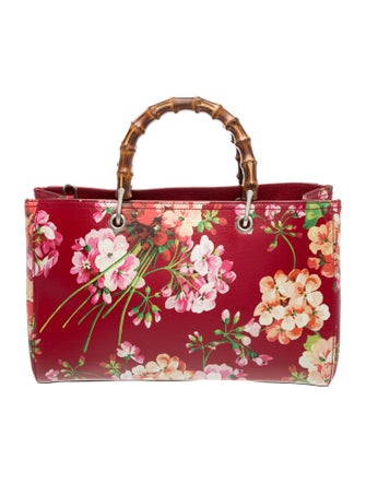 Gucci Blooms Bamboo Shopper Medium