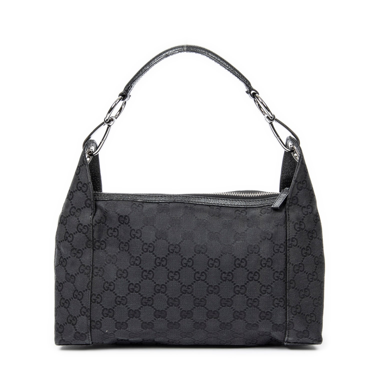 Gucci GG Canvas Zip Hobo