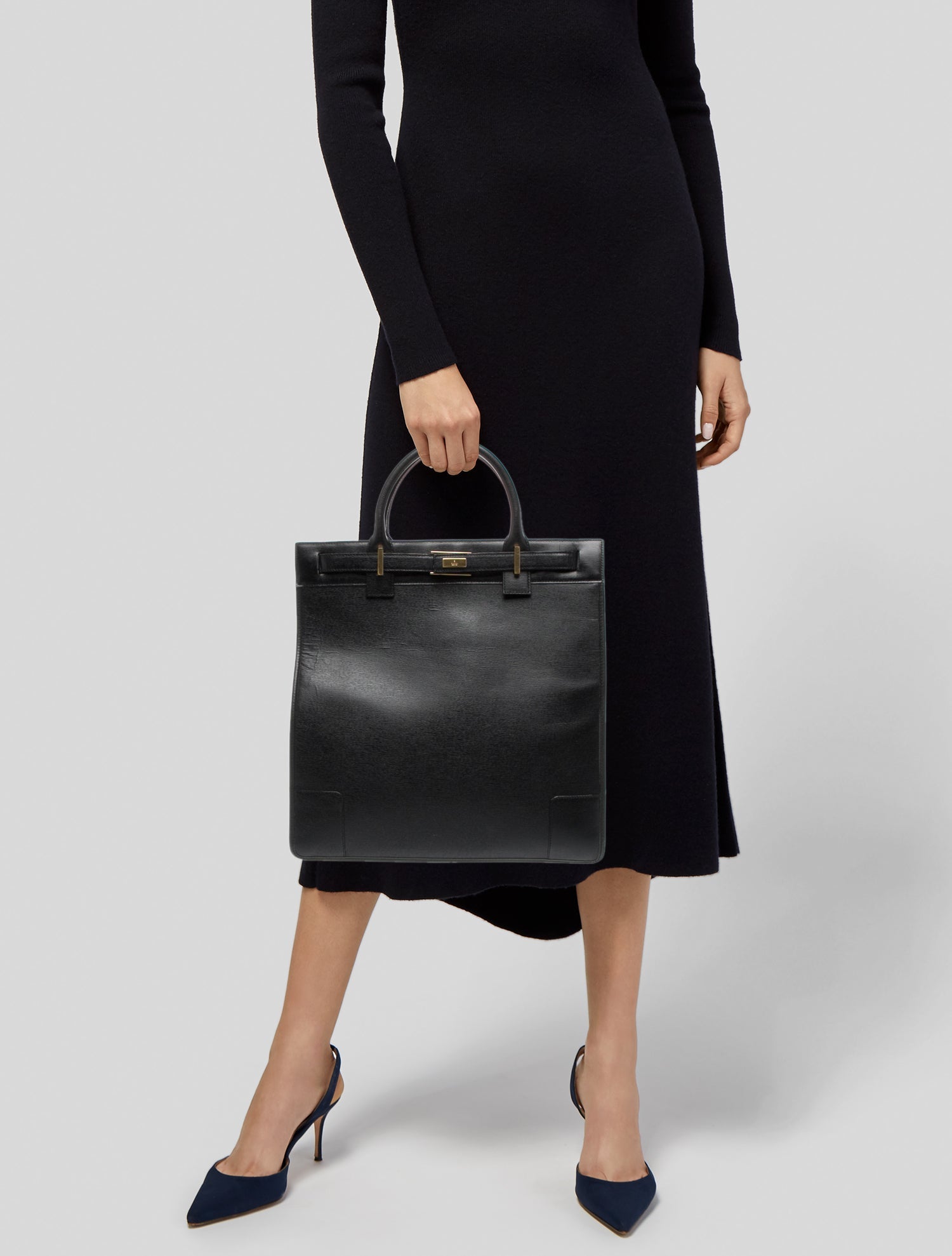 Gucci Leather Tote Vintage