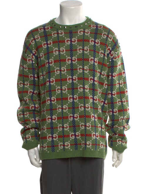 Gucci Wool Printed Pullover