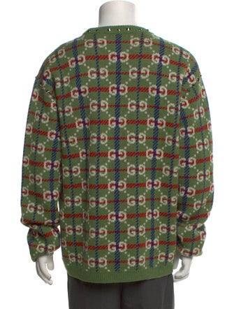 Gucci Wool Printed Pullover