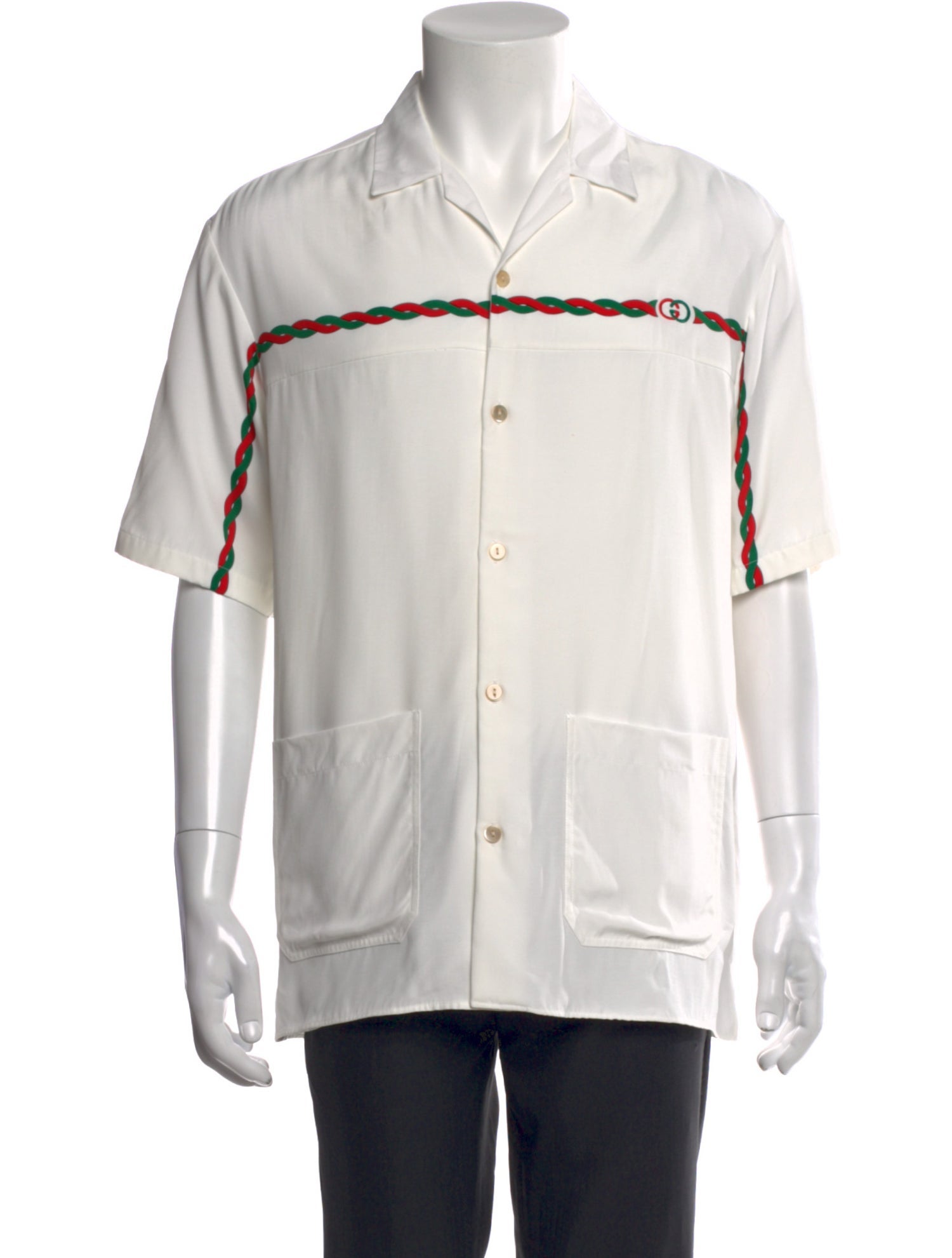 Gucci 2023 Web Accent Shirt