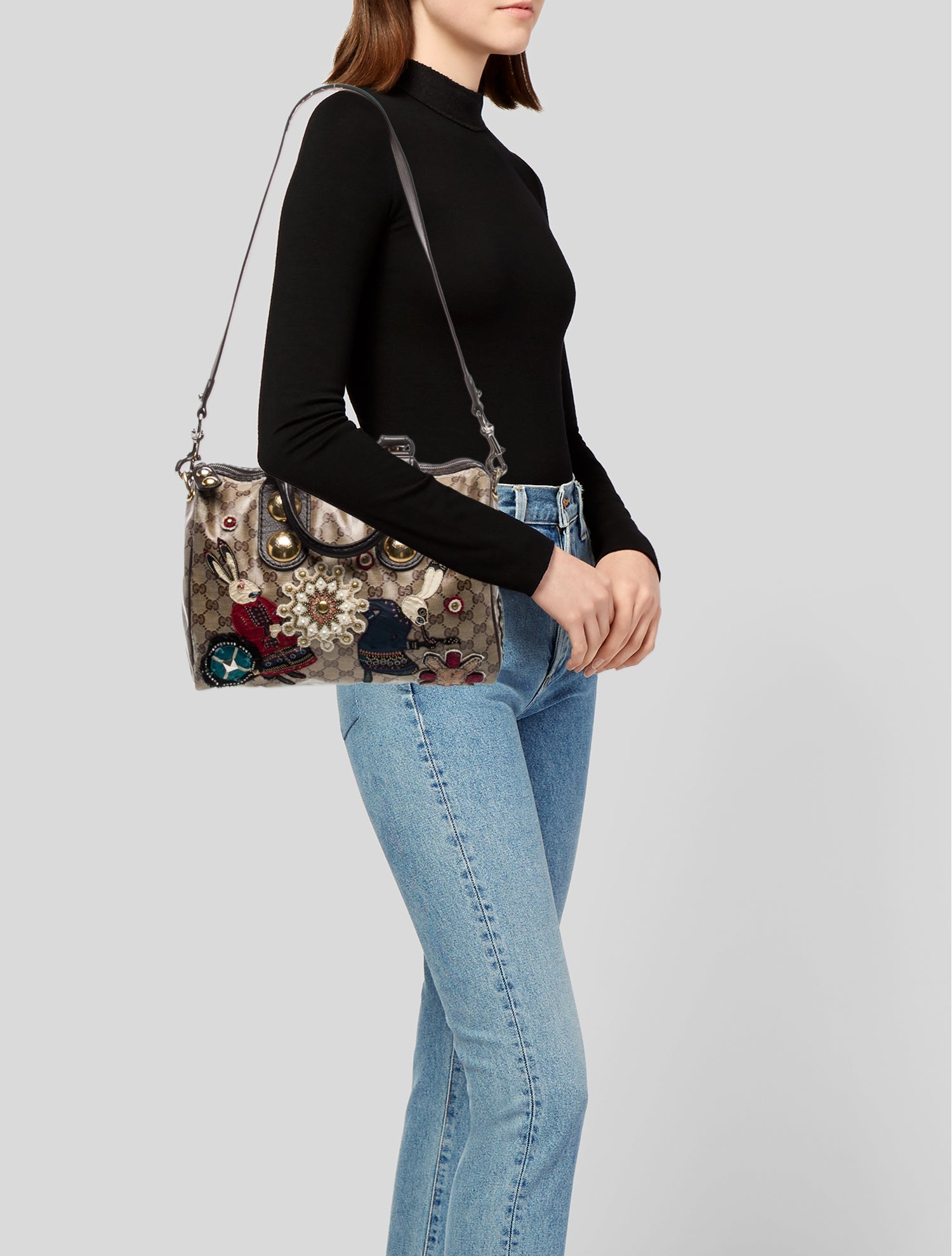 Gucci GG Crystal Boston