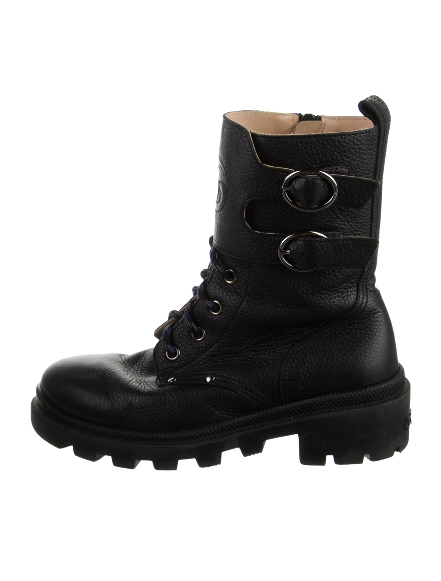 Gucci Girls' Leather Ankle Boots