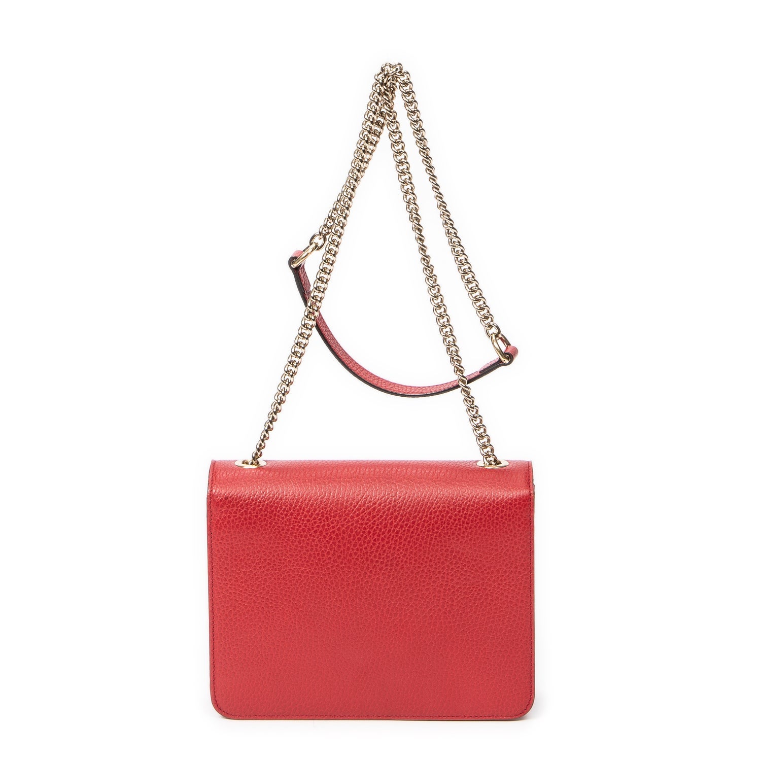 Gucci Calf Leather Dollar Interlocking G Small