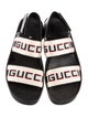 Gucci Canvas Graphic Print Sandals