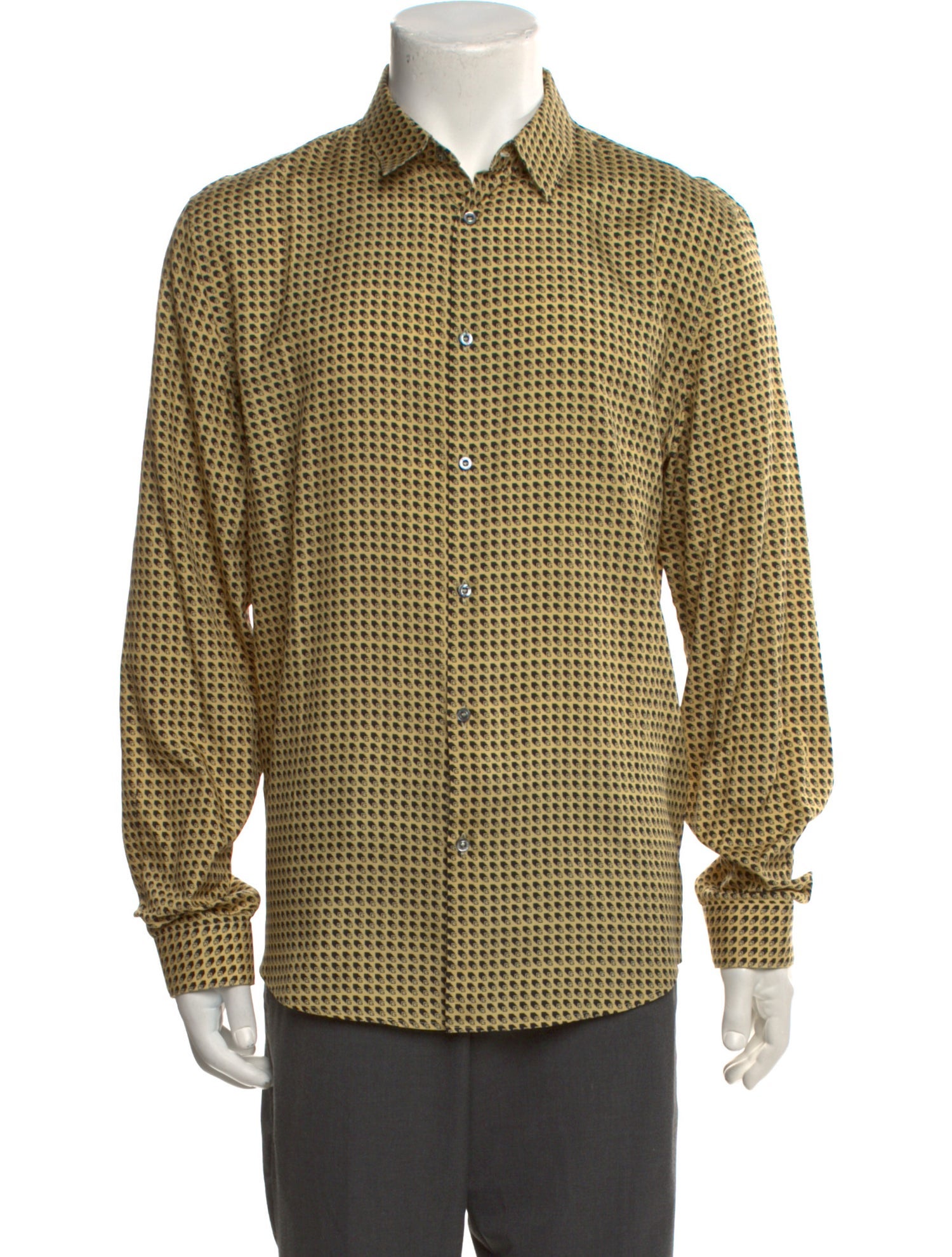 Gucci 2018 Isometric G Dress Shirt