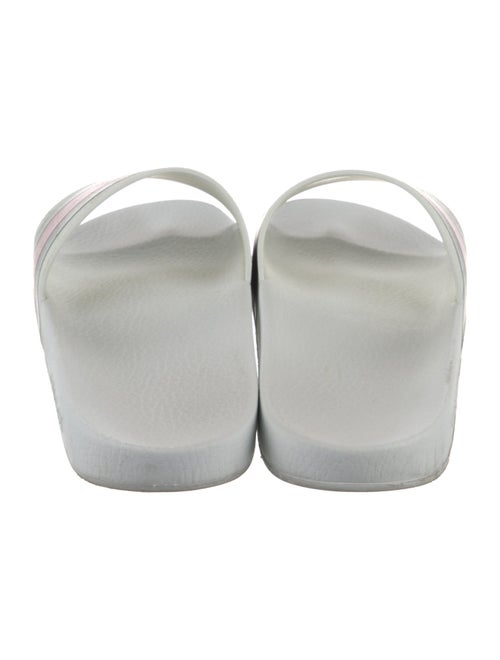 Gucci Rubber Slide Web Accent Slides