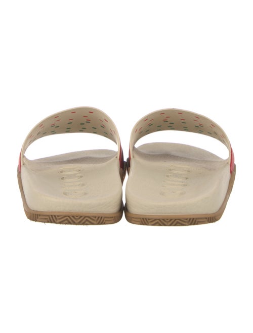Gucci Web Accent Rubber Slides
