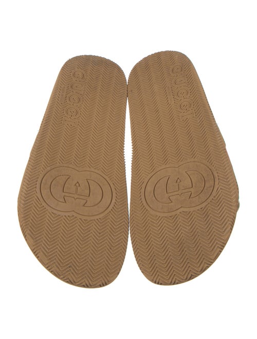 Gucci Web Accent Rubber Slides