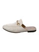 Gucci Horsebit Accent Leather Mules