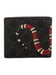 Gucci Kingsnake Bifold GG Supreme Wallet