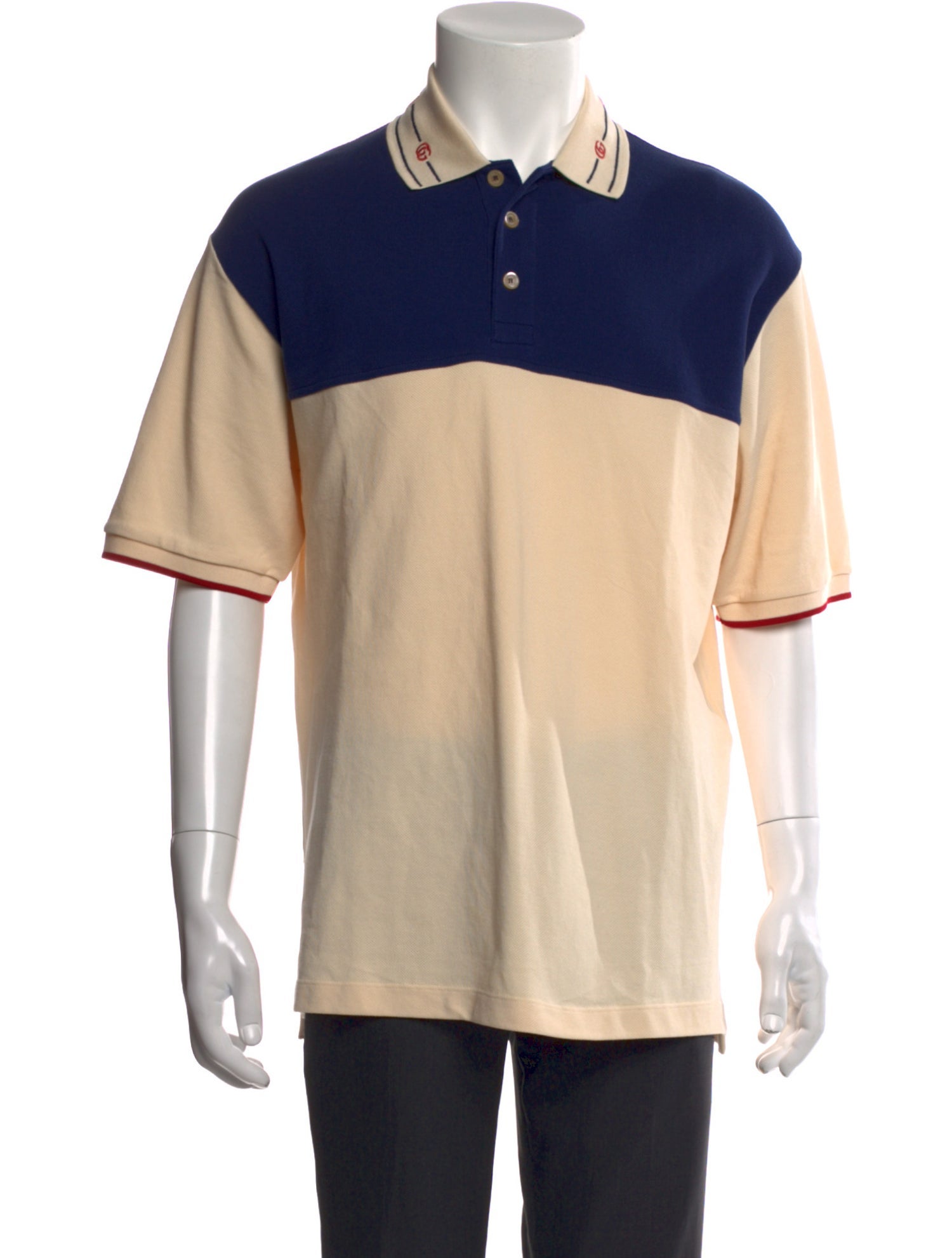 Gucci 2021 GG Logo Polo Shirt w/ Tags