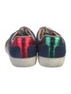 Gucci Sylvie Web Accent Leather Sneakers