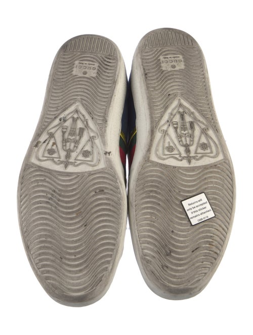 Gucci Sylvie Web Accent Leather Sneakers