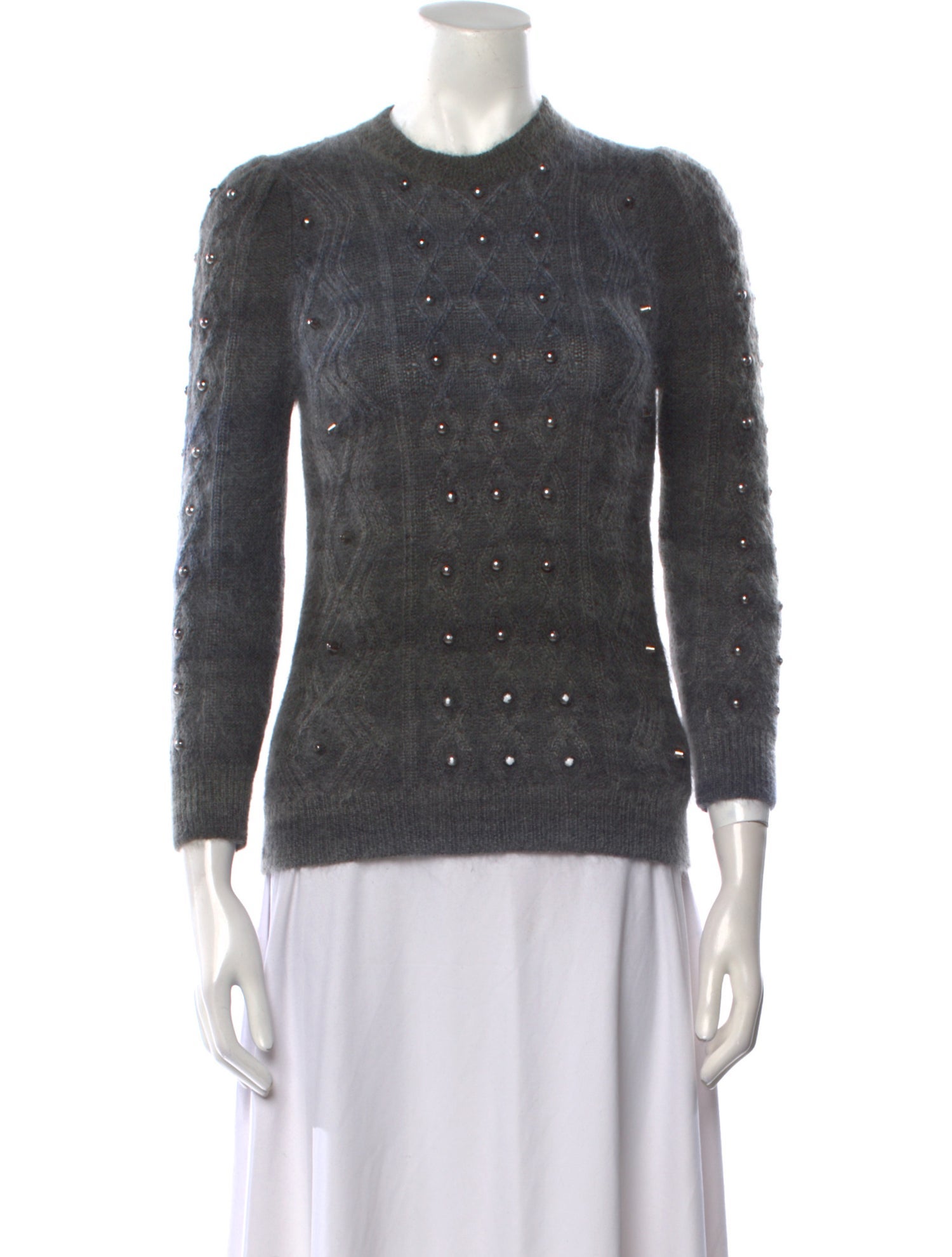 Gucci Mohair Crew Neck Sweater