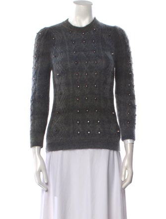 Gucci Mohair Crew Neck Sweater