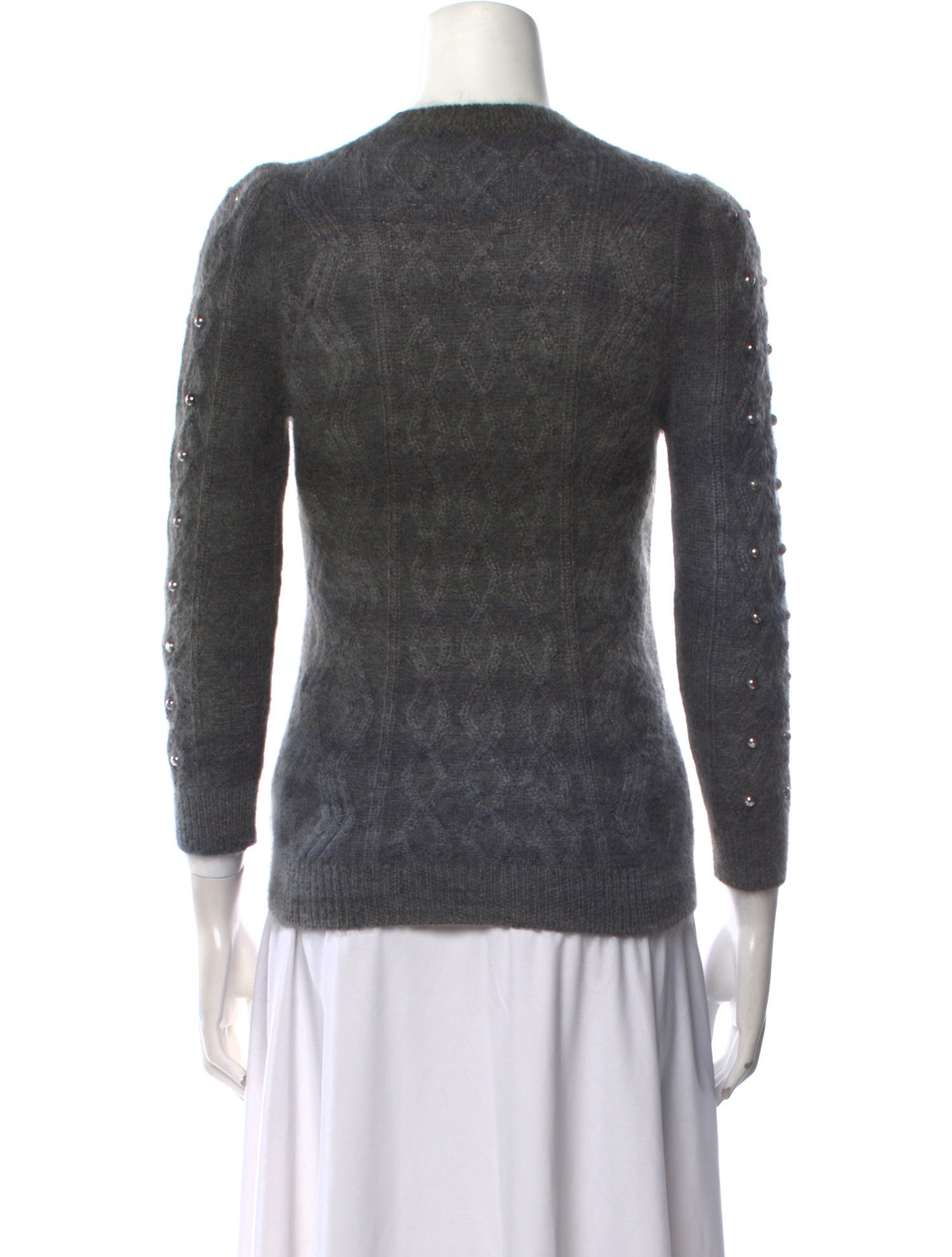 Gucci Mohair Crew Neck Sweater