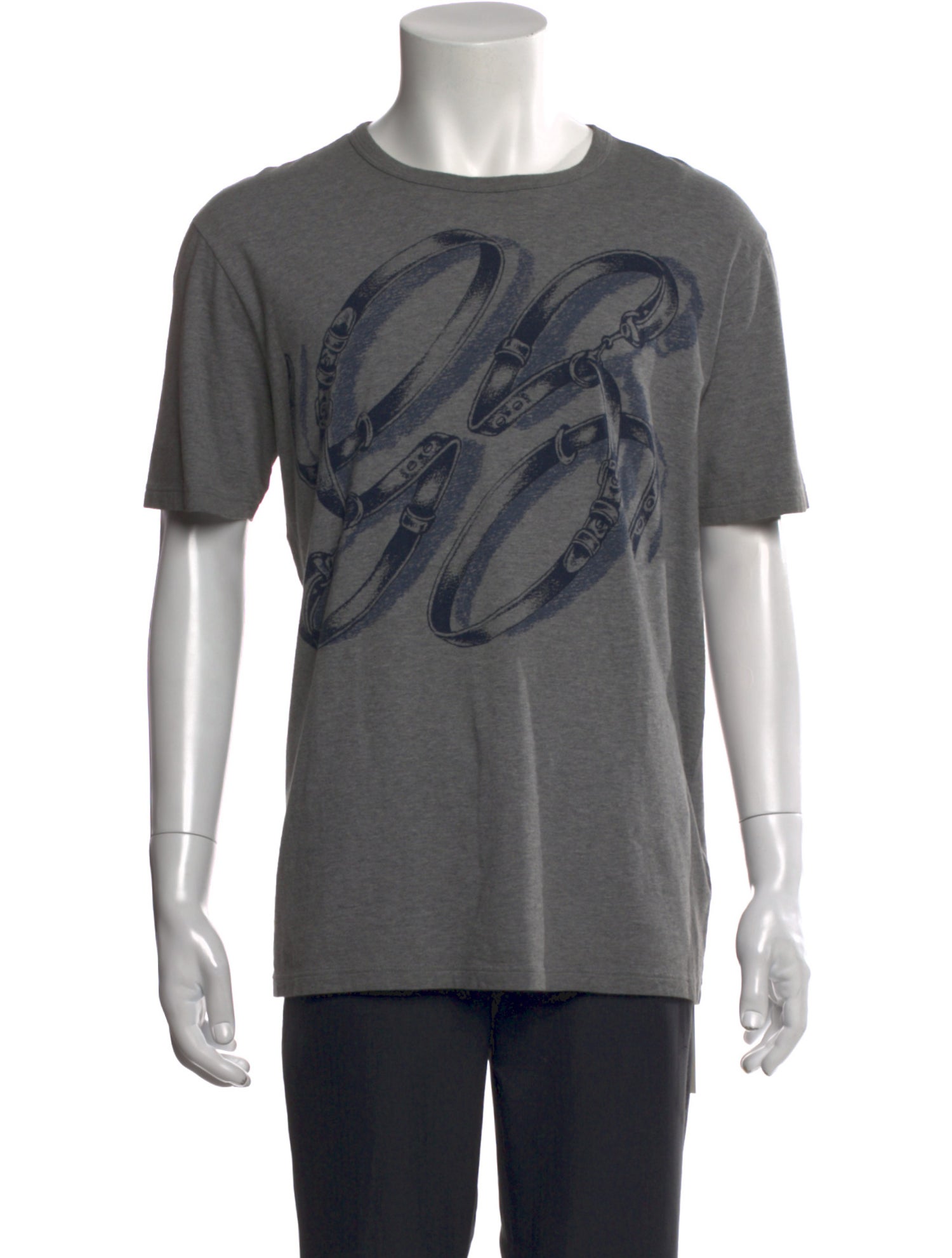 Gucci Signature Logo Graphic Print T-Shirt w/ Tags