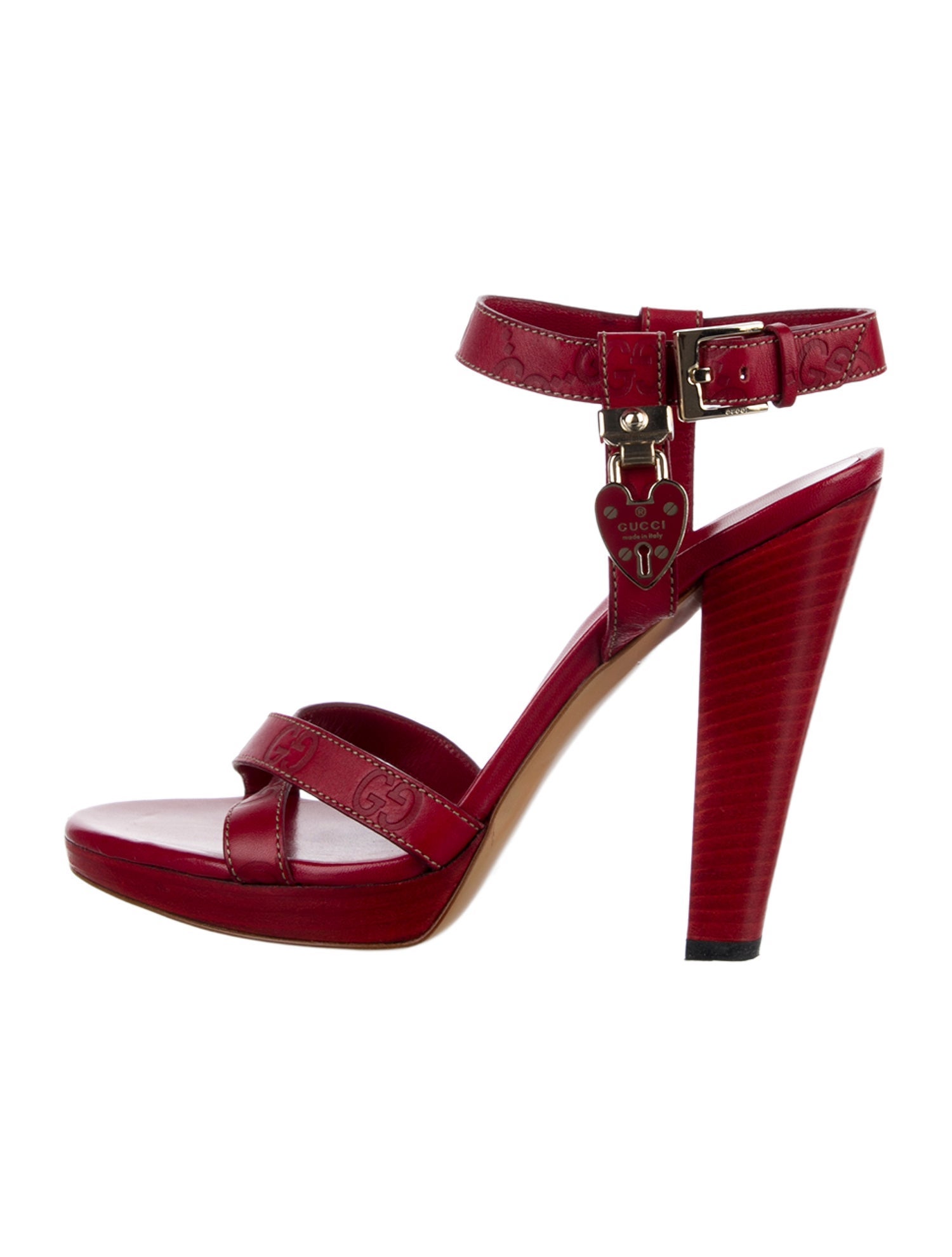 Gucci Leather Sandals