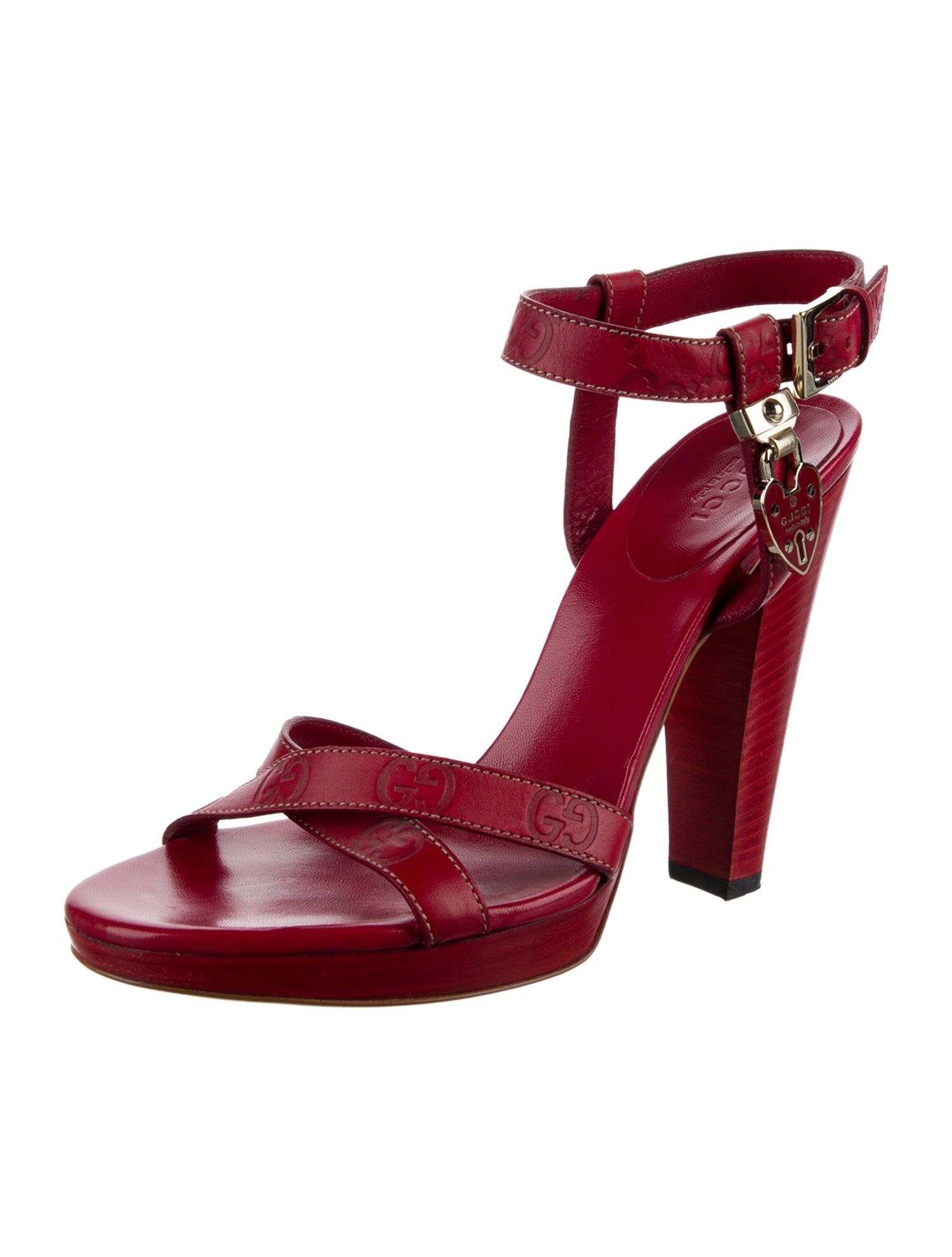 Gucci Leather Sandals