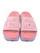Gucci Interlocking G Logo Rubber Slides