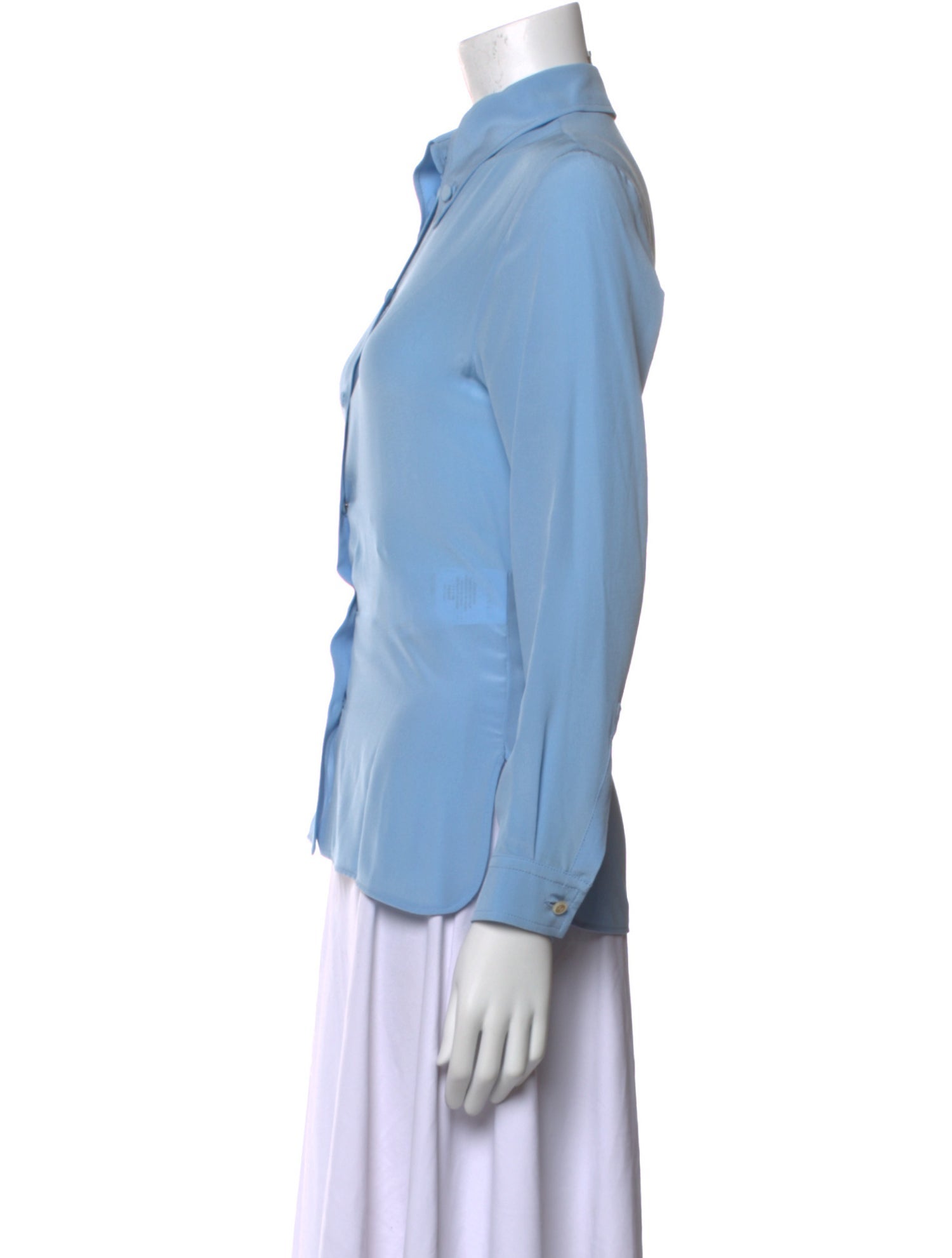 Gucci 2015 Silk Button-Up Top