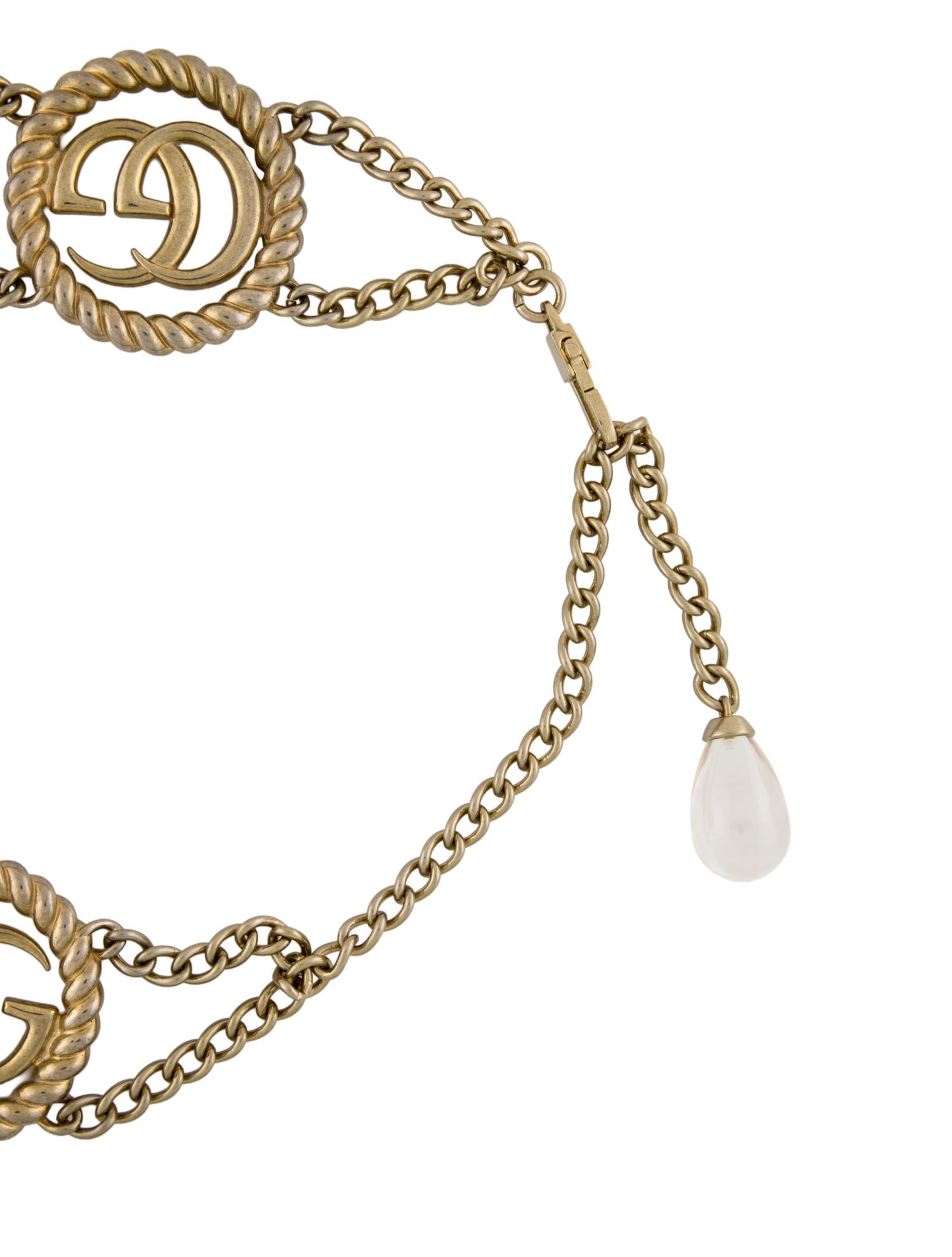 Gucci Wide Metal Waist Belt