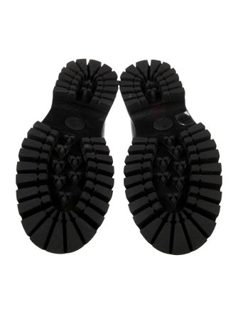 Gucci Interlocking G Logo Leather Loafers