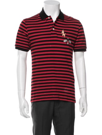 Gucci 2019 Bee Accent Polo Shirt