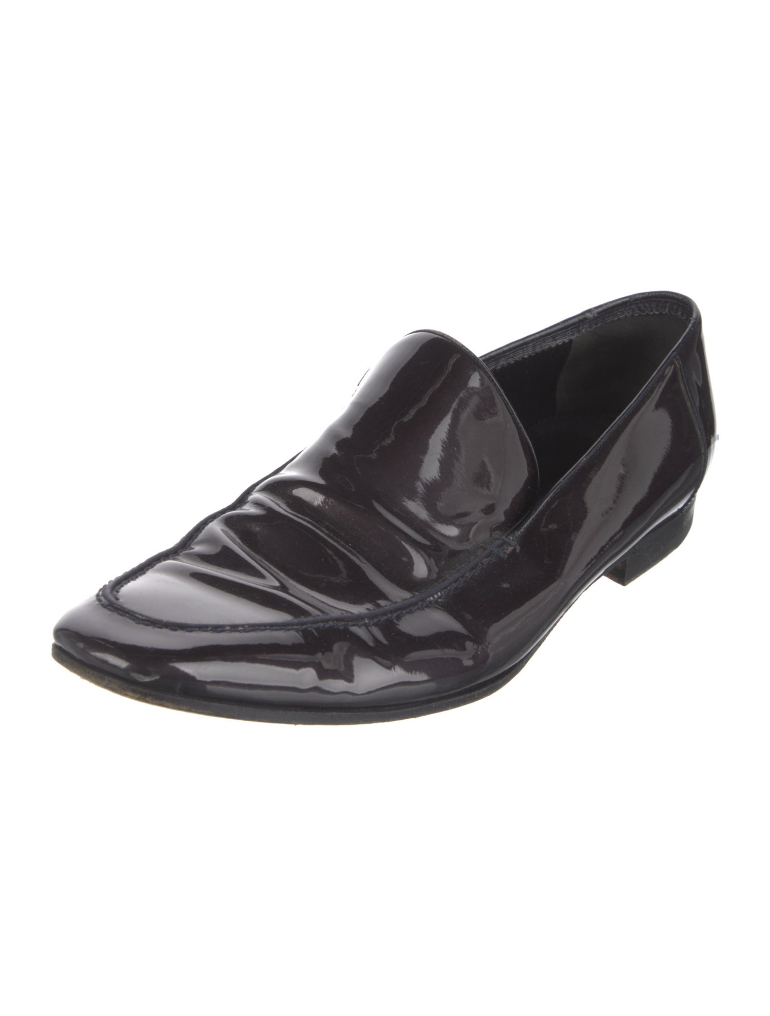 Gucci Patent Leather Dress Loafers