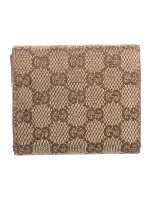 Gucci GG Canvas Canvas Compact Wallet