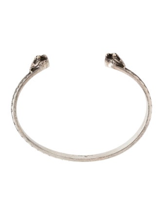 Gucci Feline Head Cuff Bracelet