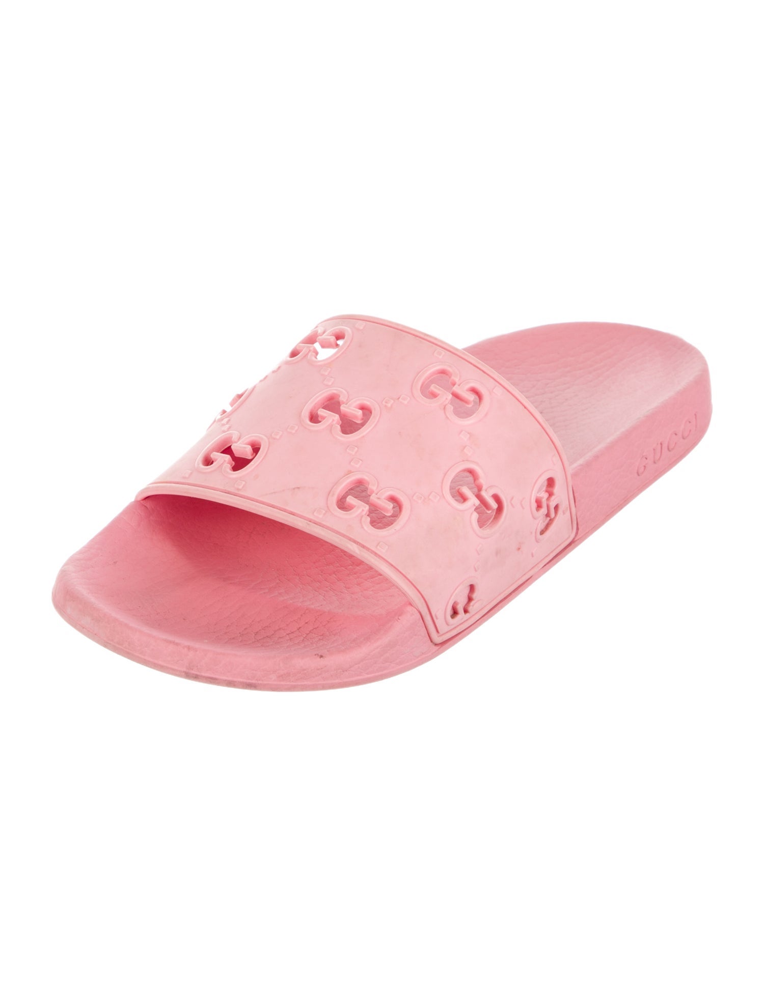 Gucci GG Signature Rubber Slides