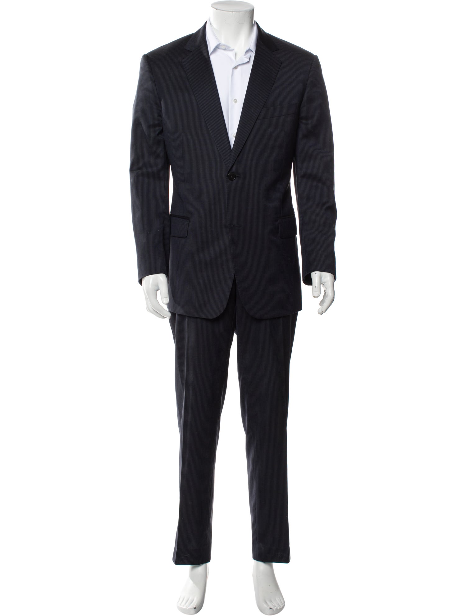 Gucci Striped Two-Piece Suit Vest