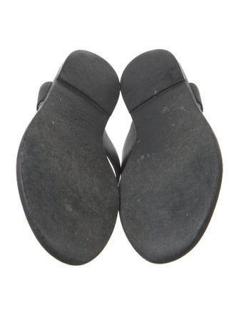 Gucci Horsebit Accent Leather Slides