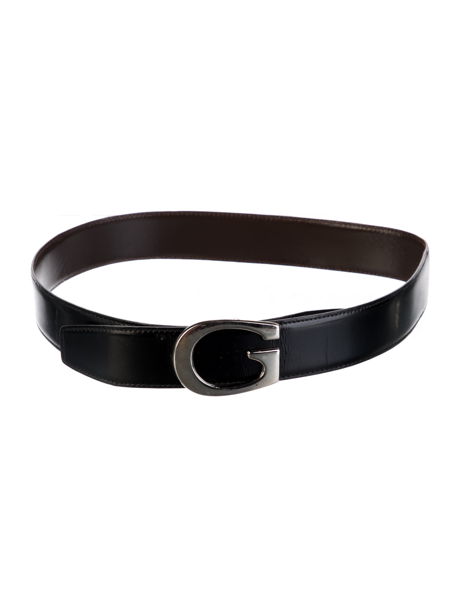 Gucci Interlocking G Logo Leather Belt