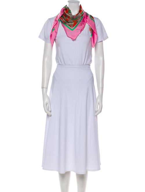 Gucci Tasty Strawberry Silk Scarf