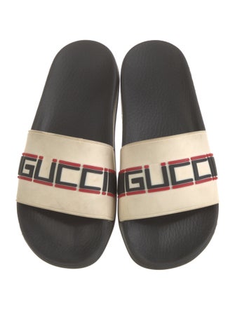 Gucci Rubber Printed Slides