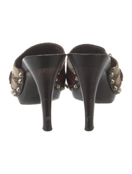 Gucci GG Canvas Canvas Slides