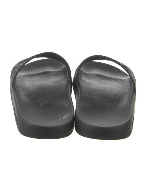 Gucci Interlocking G Logo Rubber Slides