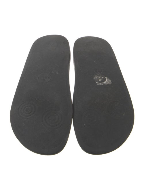 Gucci Interlocking G Logo Rubber Slides