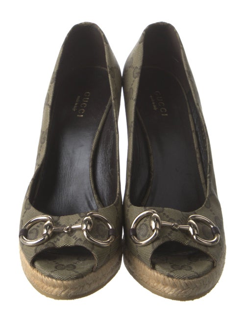Gucci GG Canvas Canvas Pumps