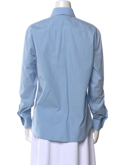Gucci 2023 Long Sleeve Button-Up Top