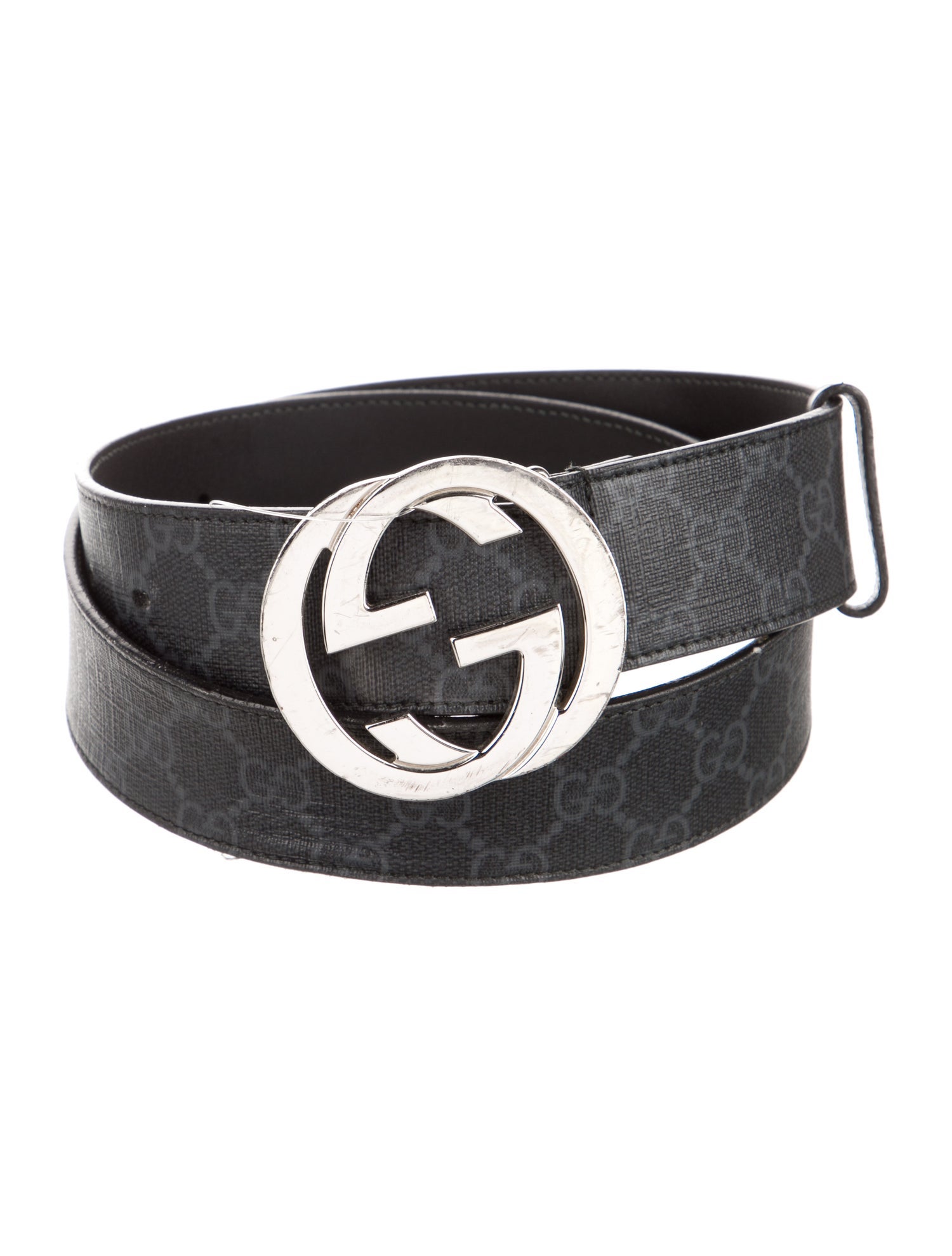 Gucci GG Supreme Leather Belt