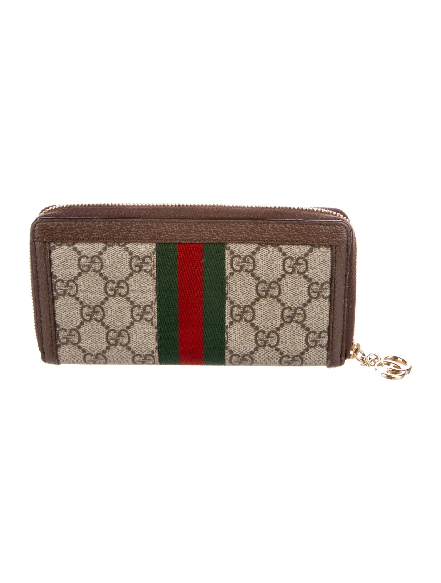 Gucci GG Supreme Ophidia Web Continental GG Supreme Continental Wallet