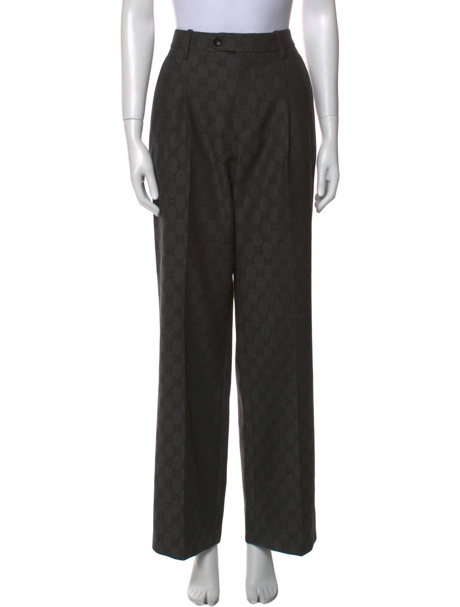 Gucci Wool Wide Leg Pants