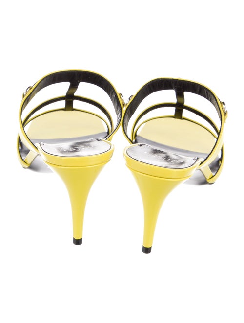 Gucci Horsebit Accent Leather Slides