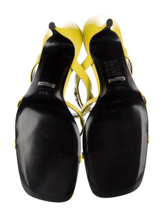 Gucci Horsebit Accent Leather Slides